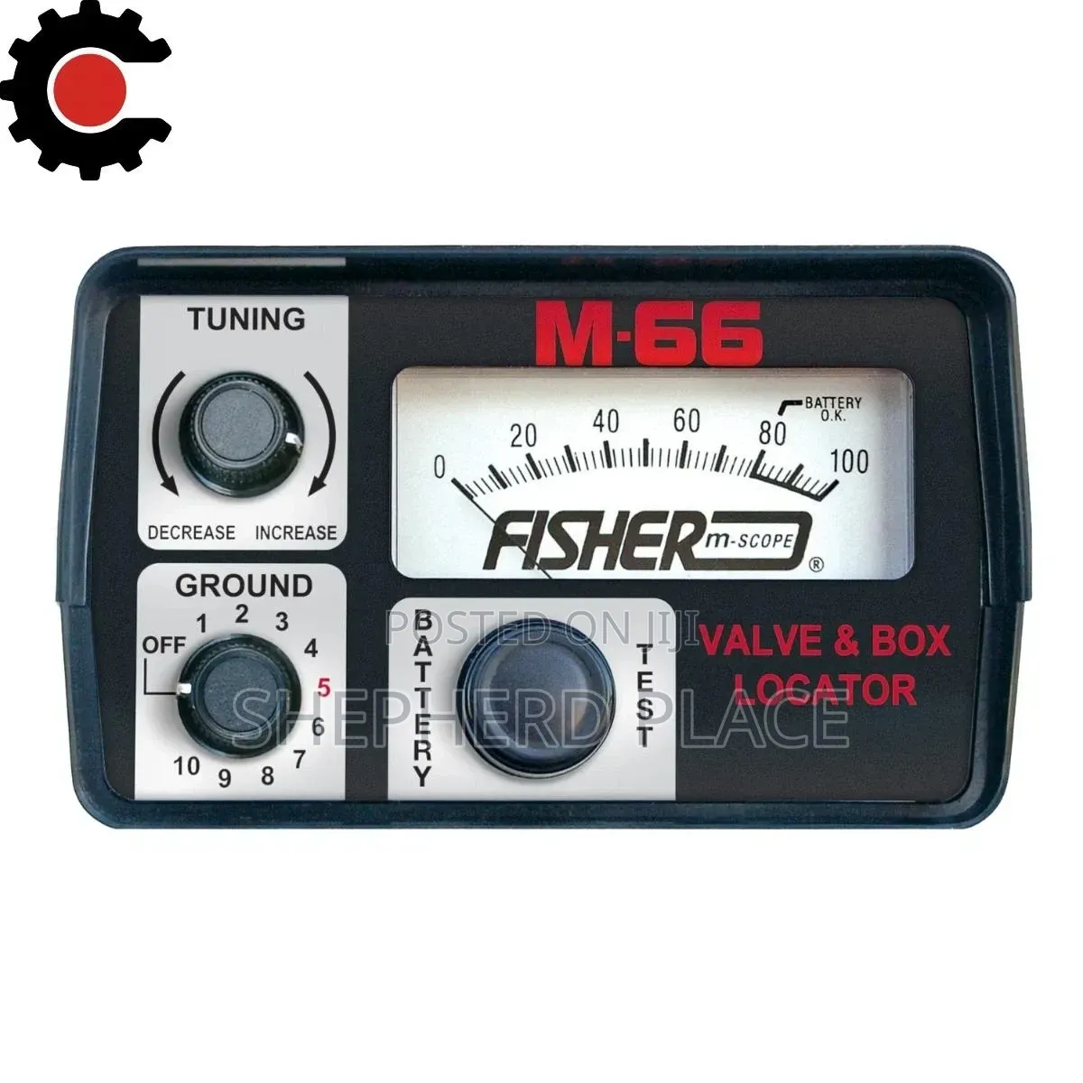 Fisher M-66 Valve and Box Locator – Detector F