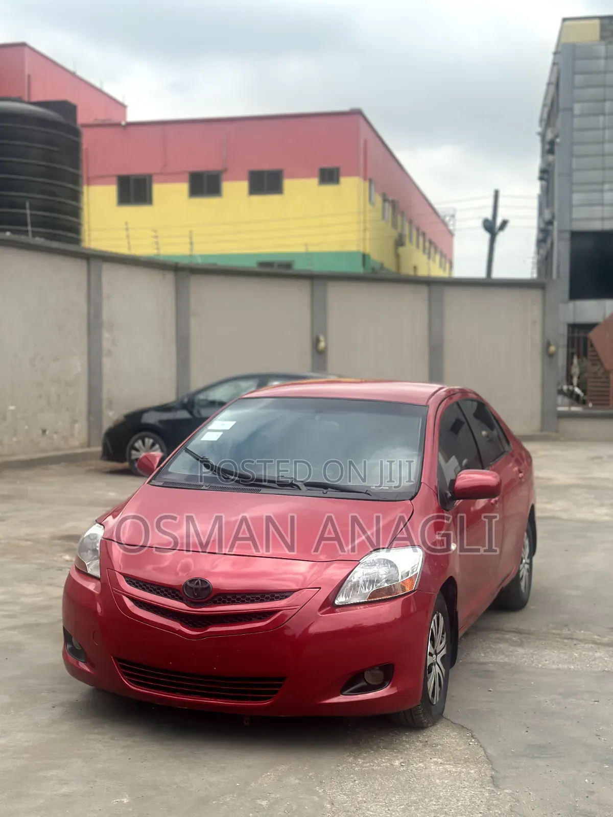 Toyota Yaris 2012 Red