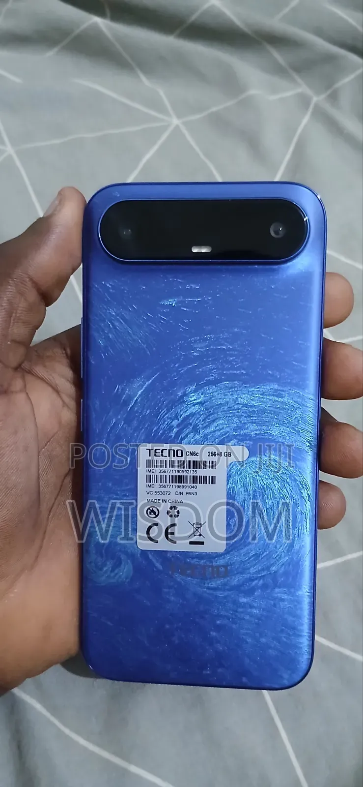 Tecno Camon Slim 256 GB Blue