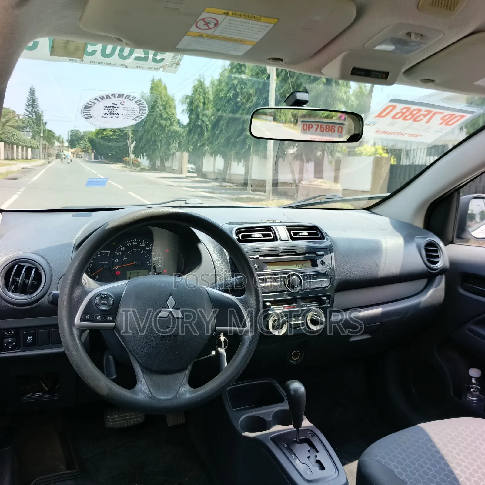 Mitsubishi Mirage 2014 White