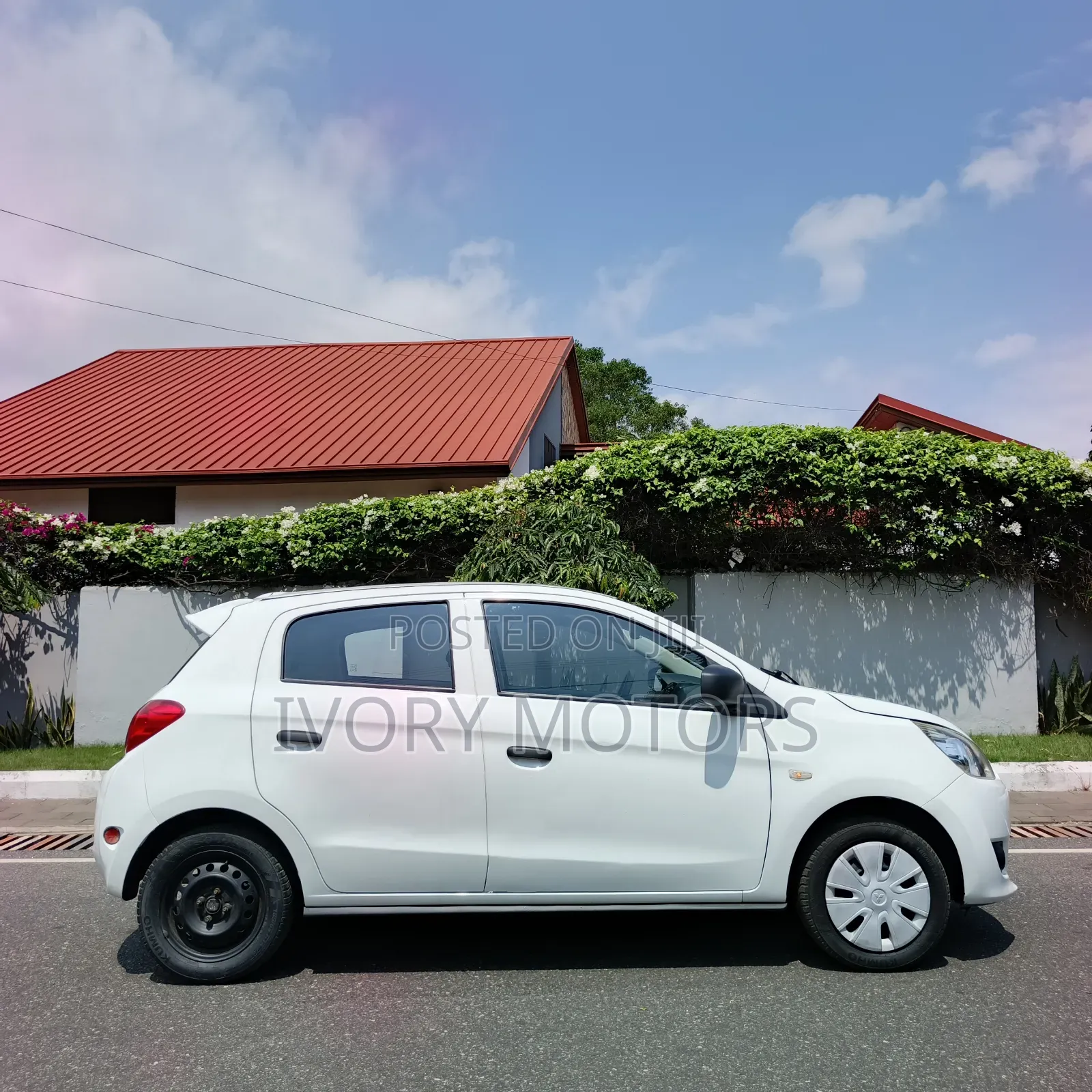 Mitsubishi Mirage 2014 White