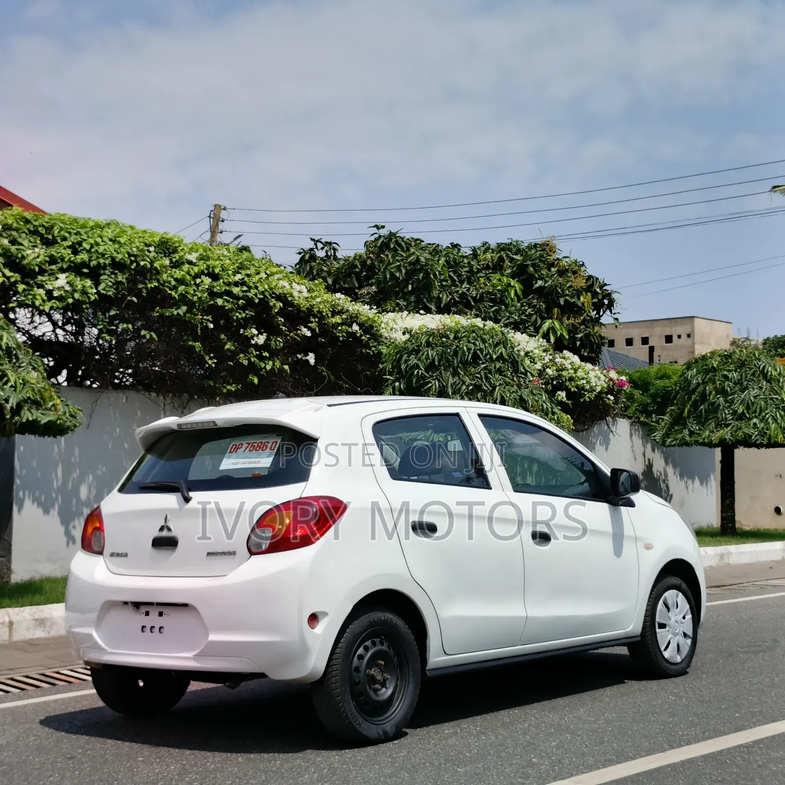 Mitsubishi Mirage 2014 White