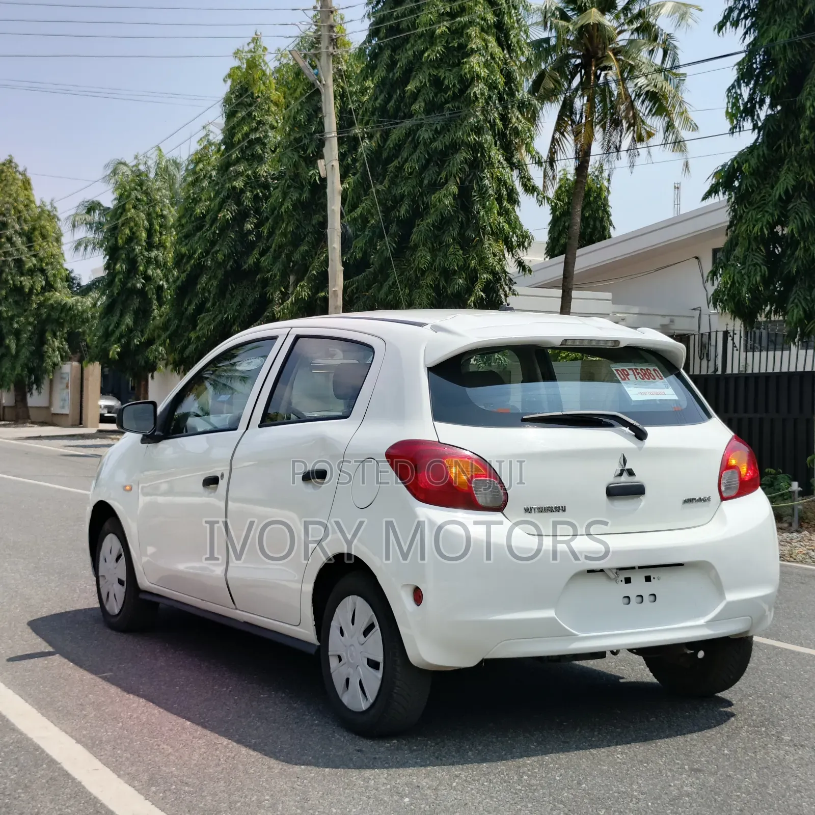 Mitsubishi Mirage 2014 White