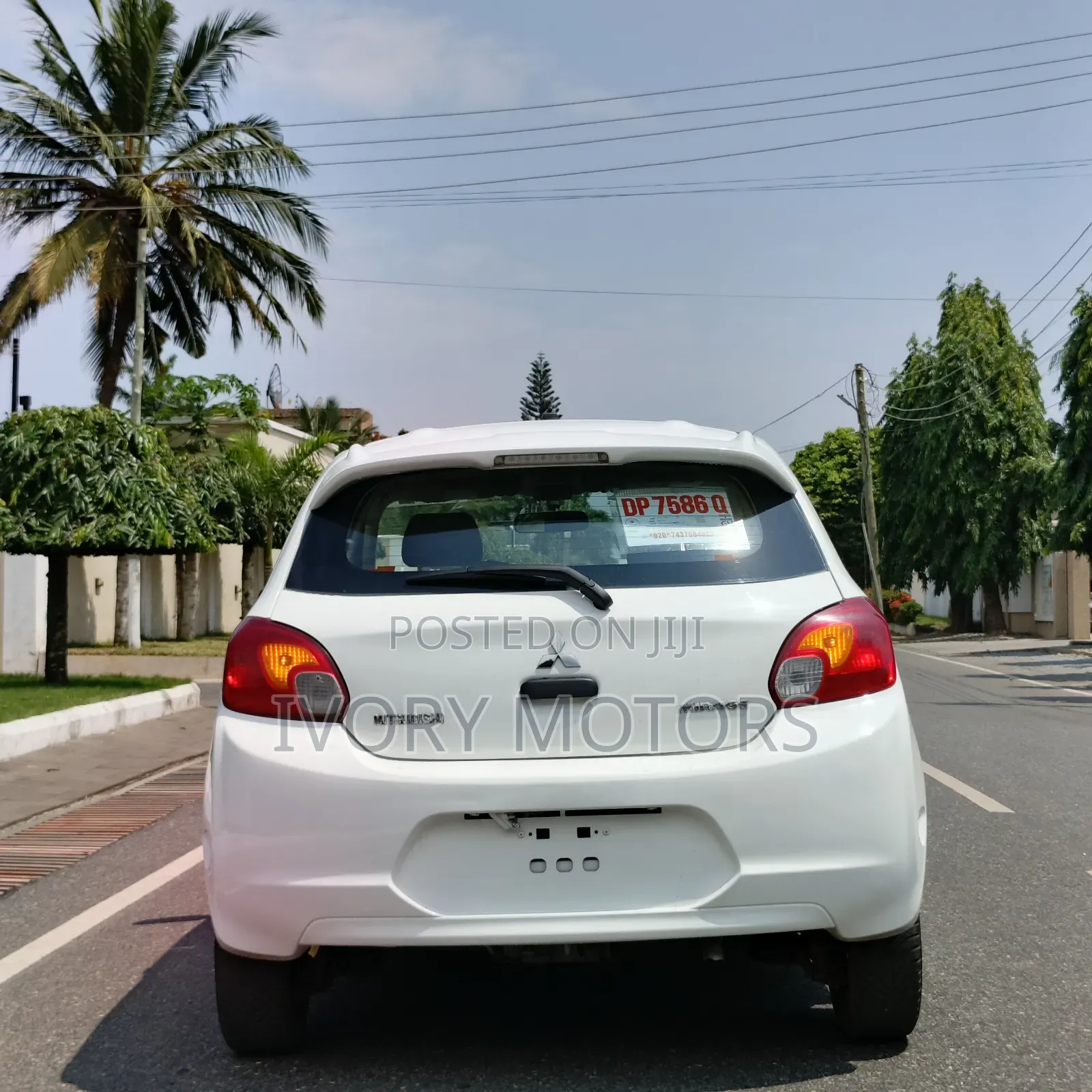 Mitsubishi Mirage 2014 White
