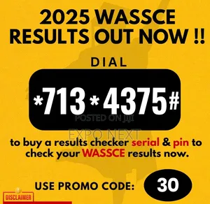 2026 Wassce Results Is Out Now