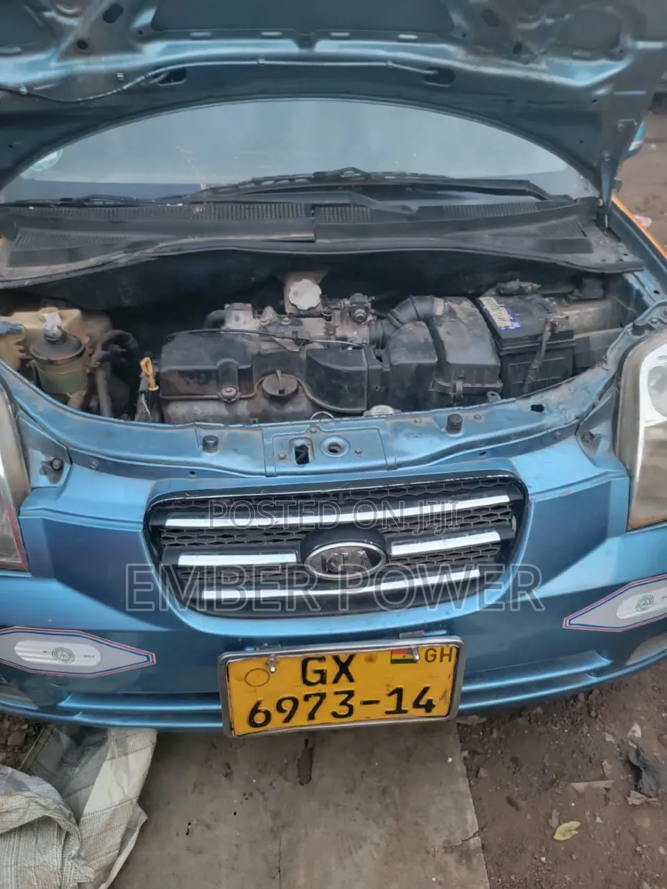 Kia Morning 2009 Blue