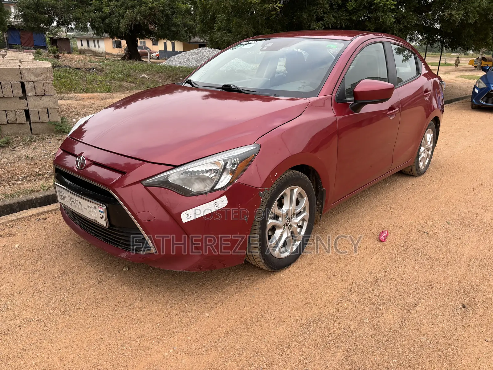 Toyota Yaris iA 1.5 FWD 2017 Red