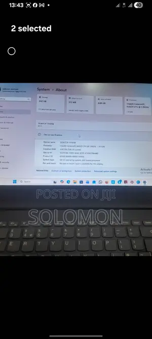 Laptop Lenovo V15 4GB Intel HDD 1T