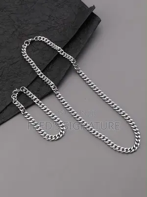 Men Necklace and Bracelet