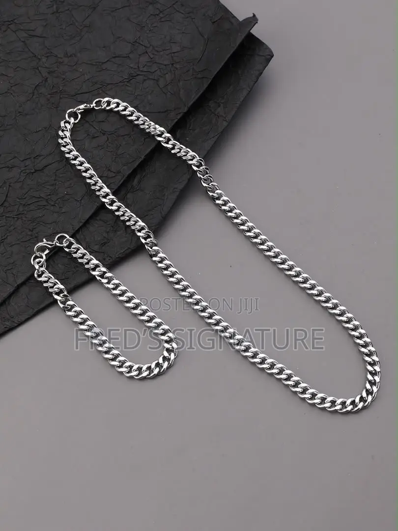 Men Necklace and Bracelet