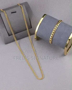 Men Necklace and Bracelet