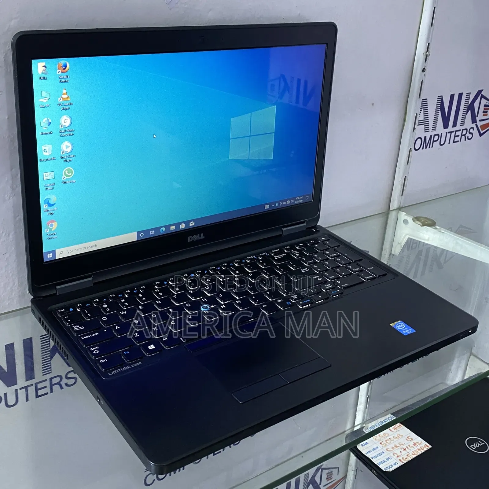 New Laptop Dell Latitude E5550 8GB Intel Core i5 HDD+SSD 320GB
