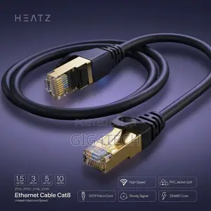 Heatz Zt111 1.5m Ethernet Cable Cat8