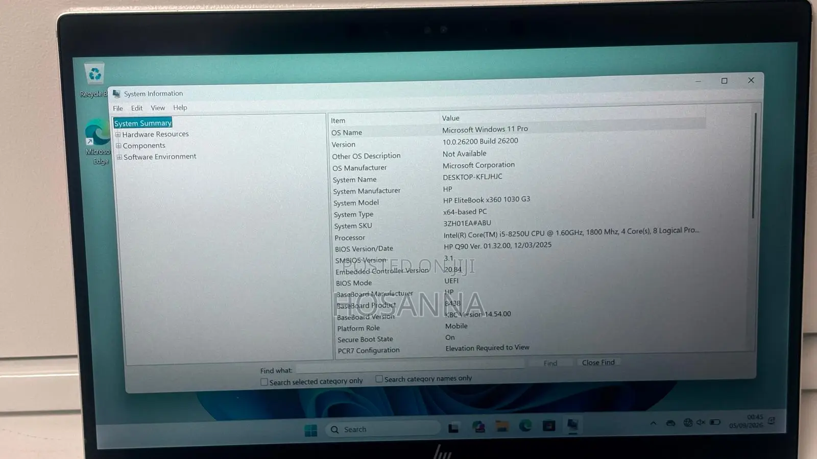 Laptop HP EliteBook X360 1030 G3 8GB Intel Core i5 SSD 512GB