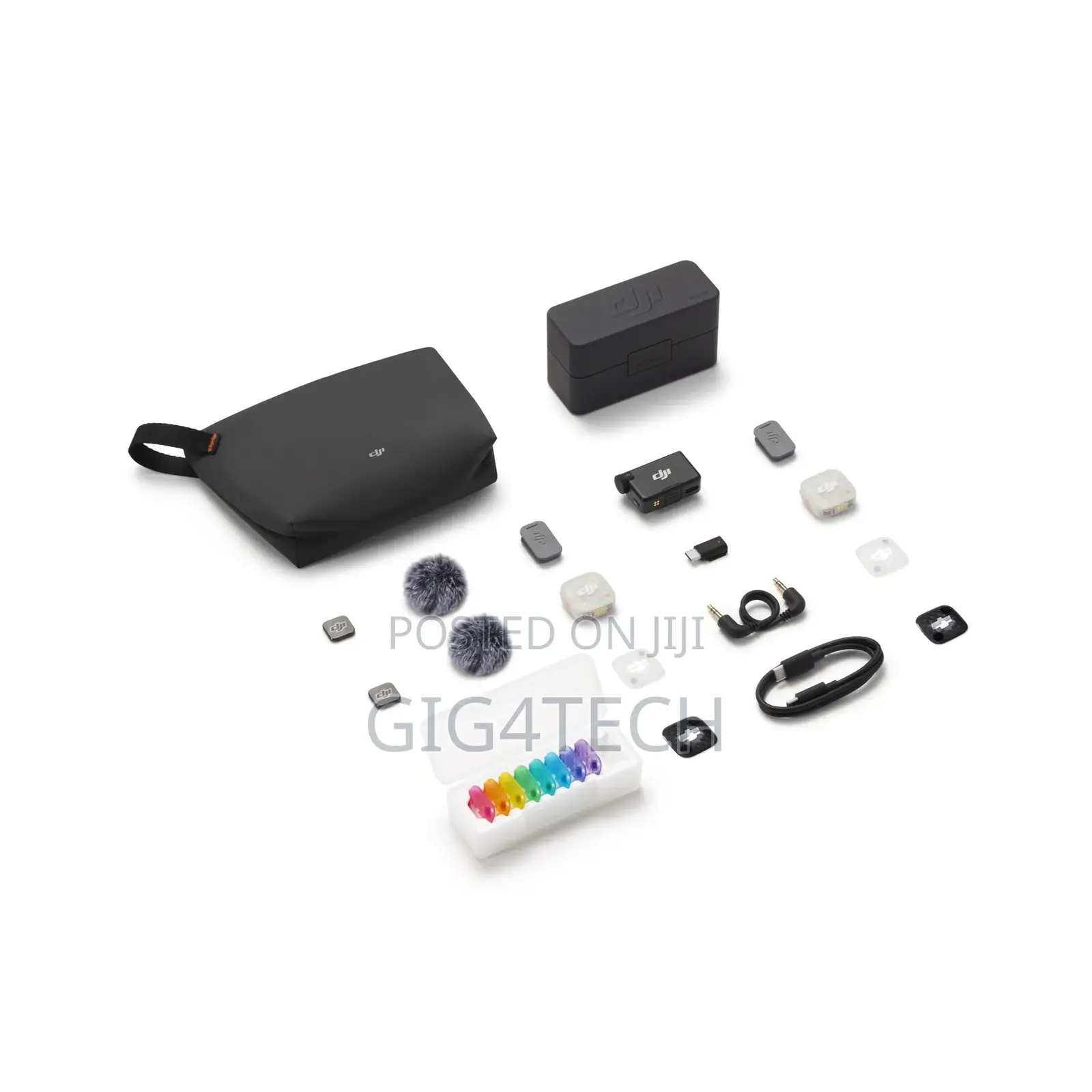 Dji Mic Mini 2s (2 Tx + 1 Rx + Cc) Wireless Microphone