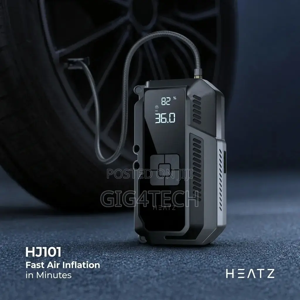 Heatz Hj101 Car Jump Starter and Air Inflator