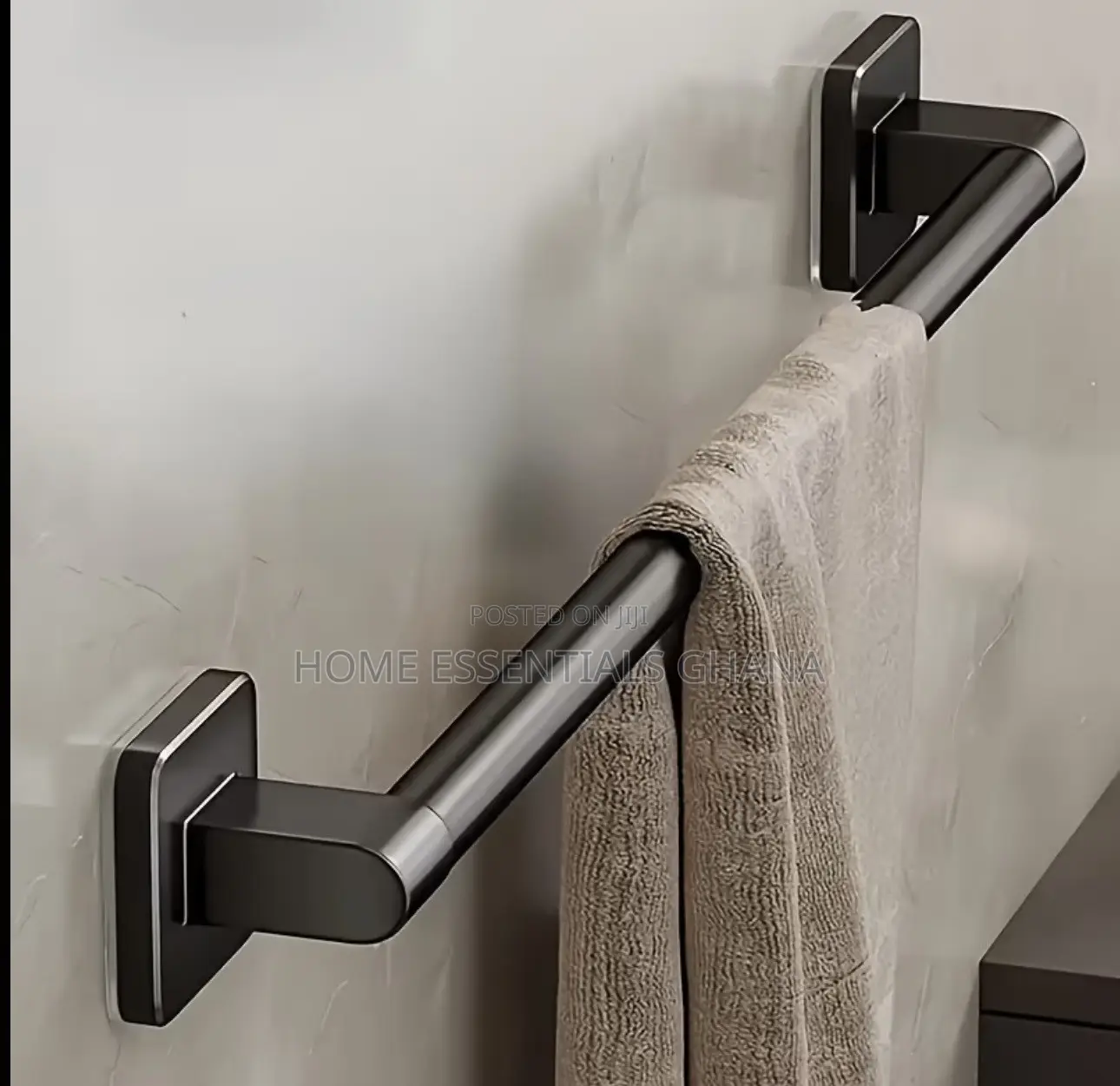 No-Drill Wall-Mounted Towel Hanger Bathroom Towel Rack