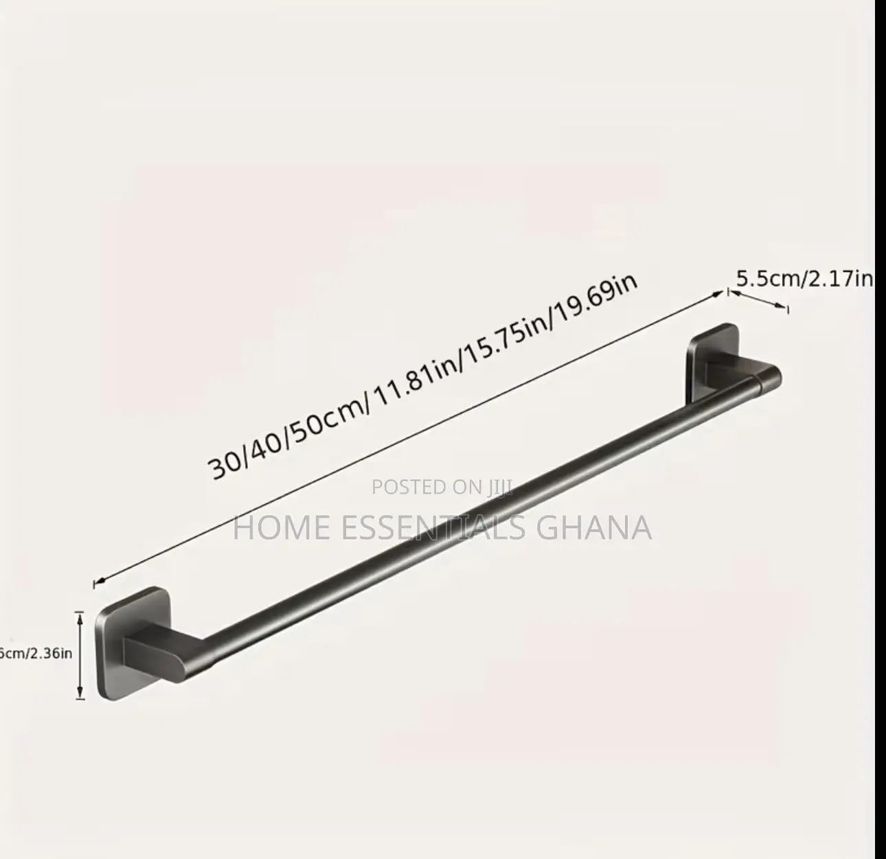 No-Drill Wall-Mounted Towel Hanger Bathroom Towel Rack