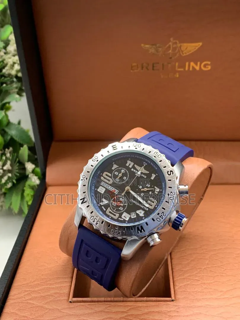 Classy Breitling Watch - Colorful Looks!