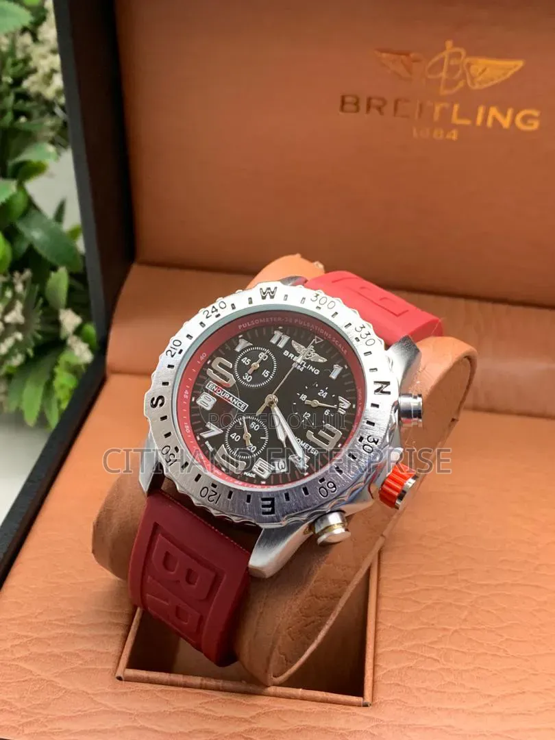 Classy Breitling Watch - Colorful Looks!