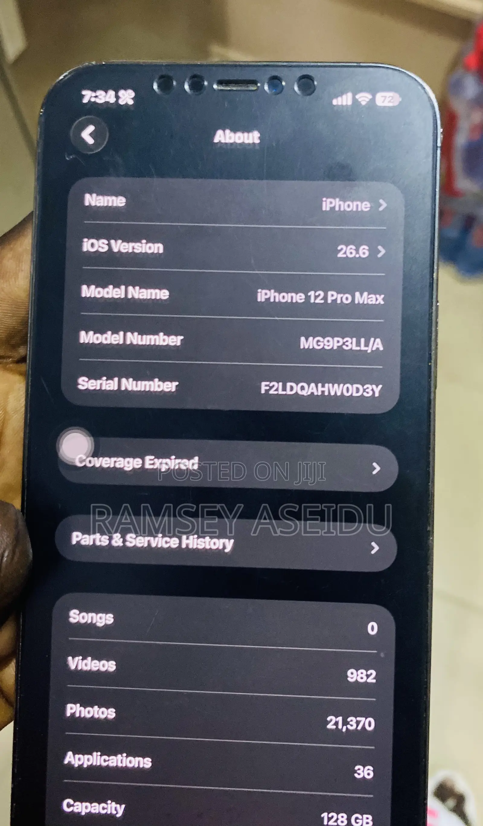 Apple iPhone 12 Pro Max 128 GB Gray