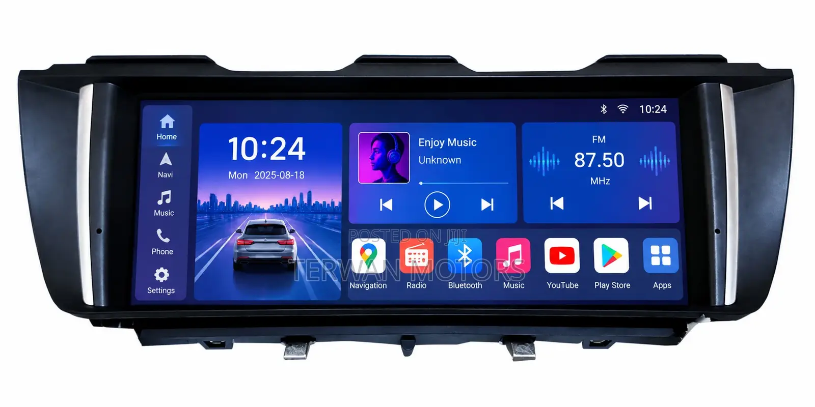 Tesla-Style Android Screen for BMW F10 2011 to 2013