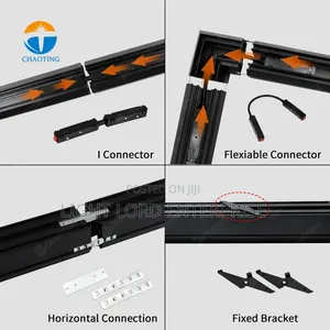 Power cord.magnetic Track Rail U Connectors
