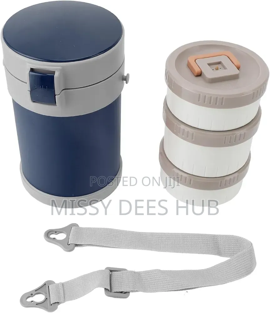 Fulaijia 3 Bowls Insulated Flask ( 2.3L)