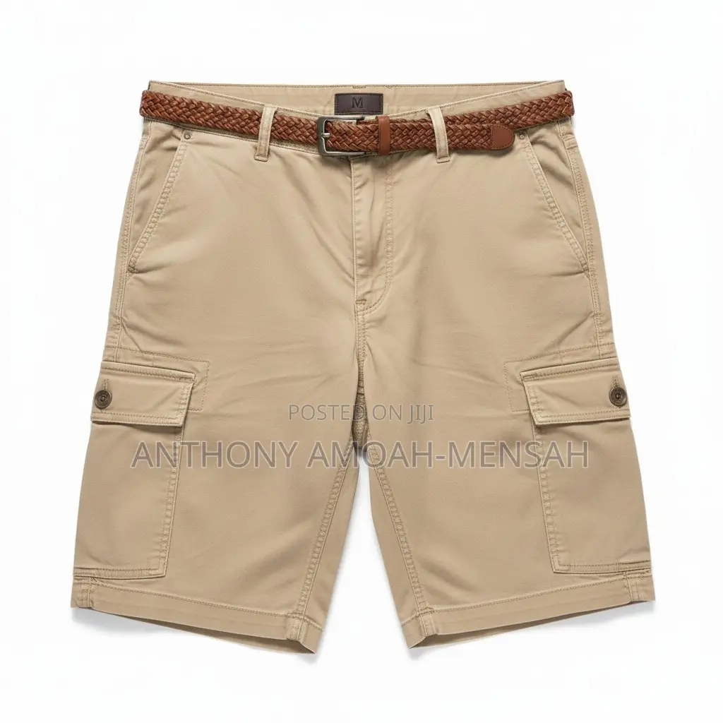 Olive Green Cargo Shorts
