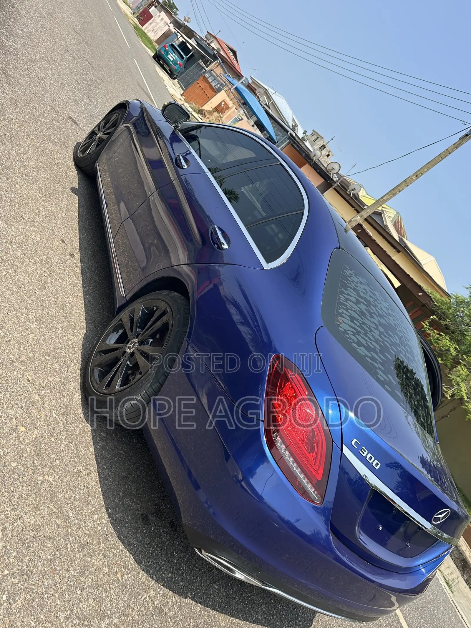Mercedes-Benz C300 Base C300 AWD 4MATIC Sedan 2018 Blue