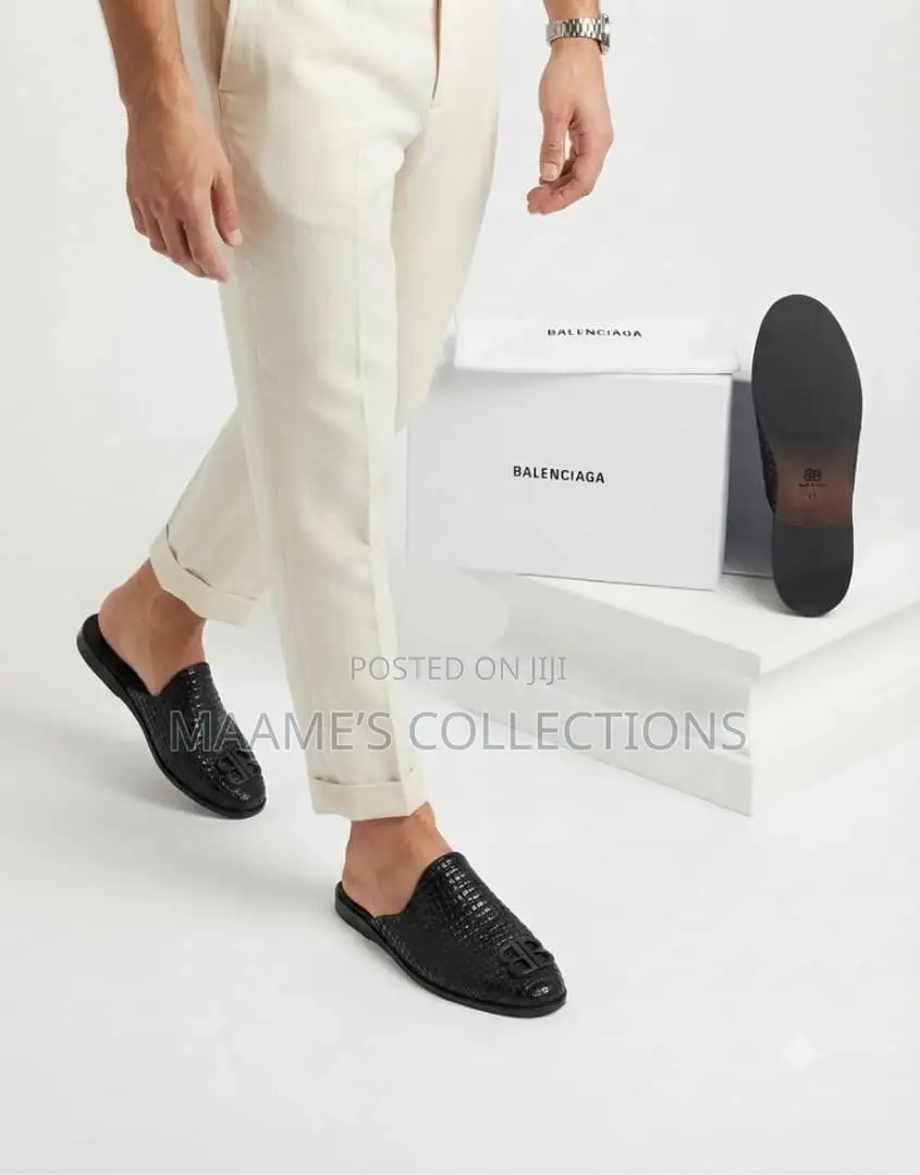 Men’s Balenciaga Slip-on Mule Half-Shoes