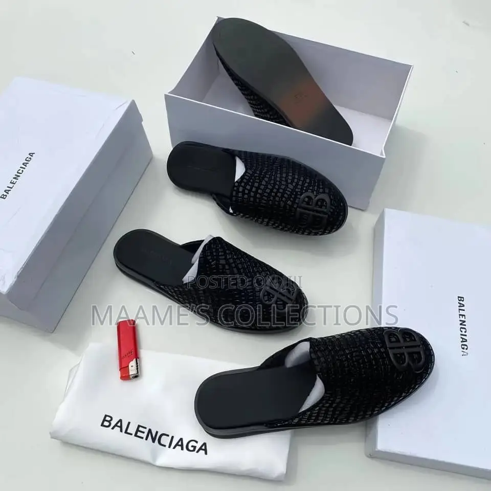 Men’s Balenciaga Slip-on Mule Half-Shoes