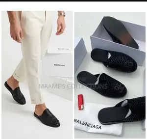 Men’s Balenciaga Slip-on Mule Half-Shoes