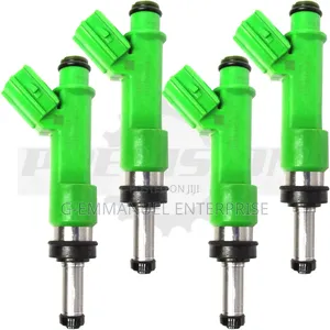 Toyota Highlander 2009-12 4-Cylinder Fuel Injectors 4Set. Original.