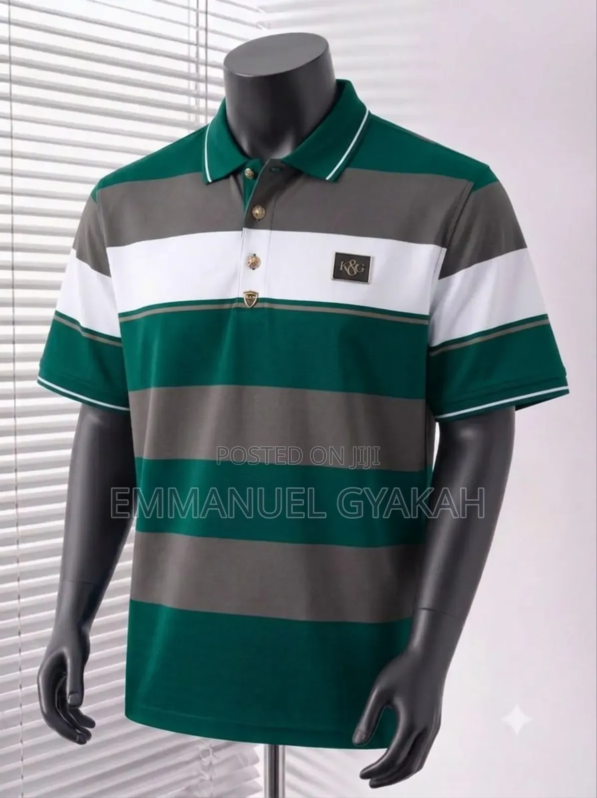 Classic K G Striped Lacoste Designs.
