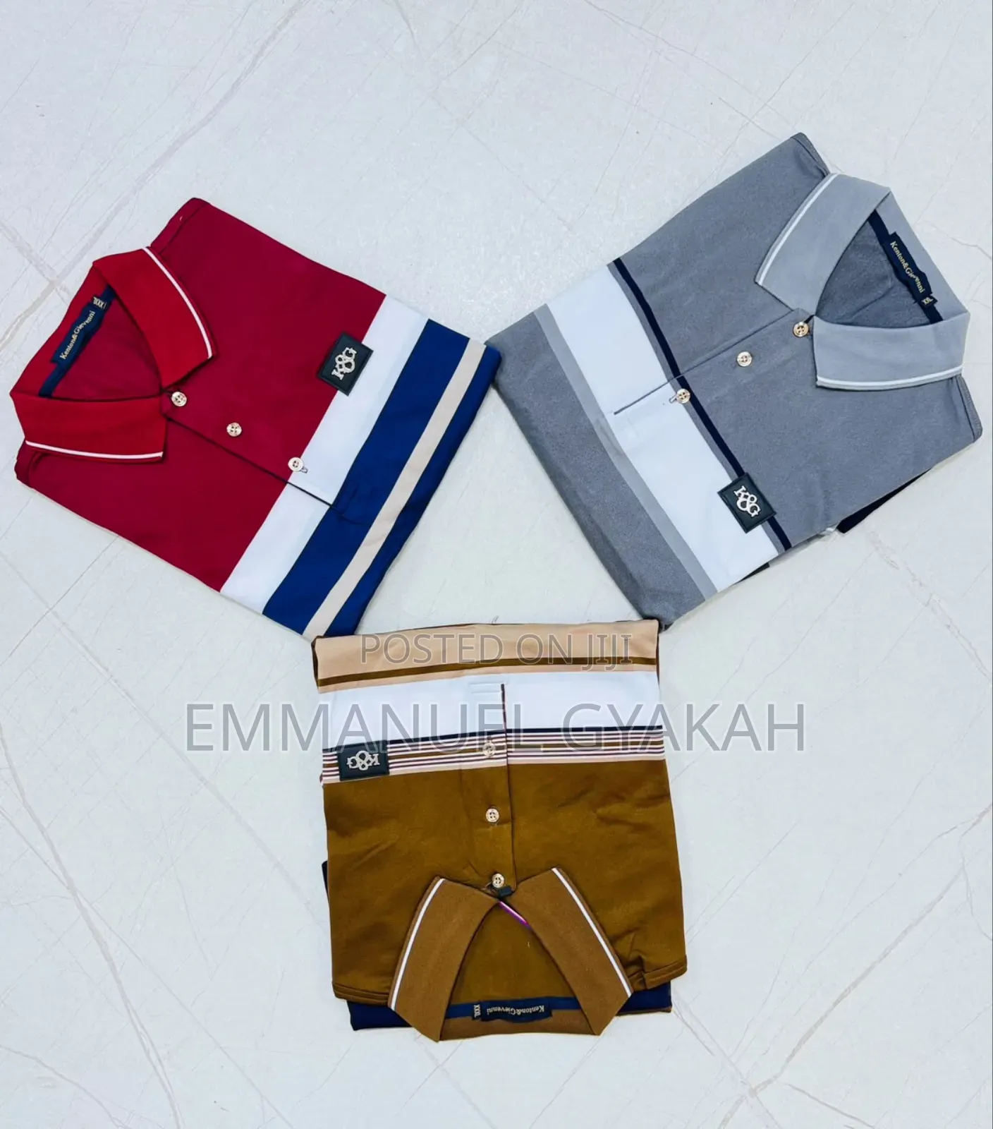 Classic K G Striped Lacoste Designs.
