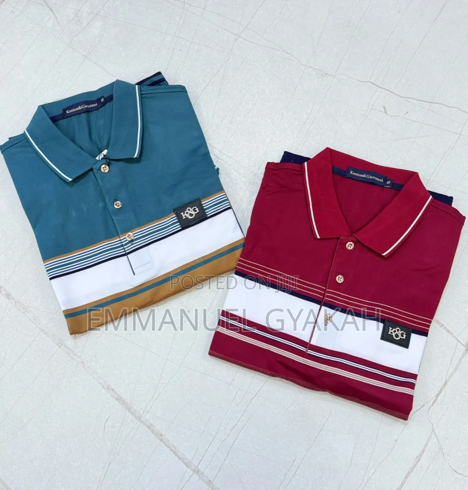 Classic K G Striped Lacoste Designs.