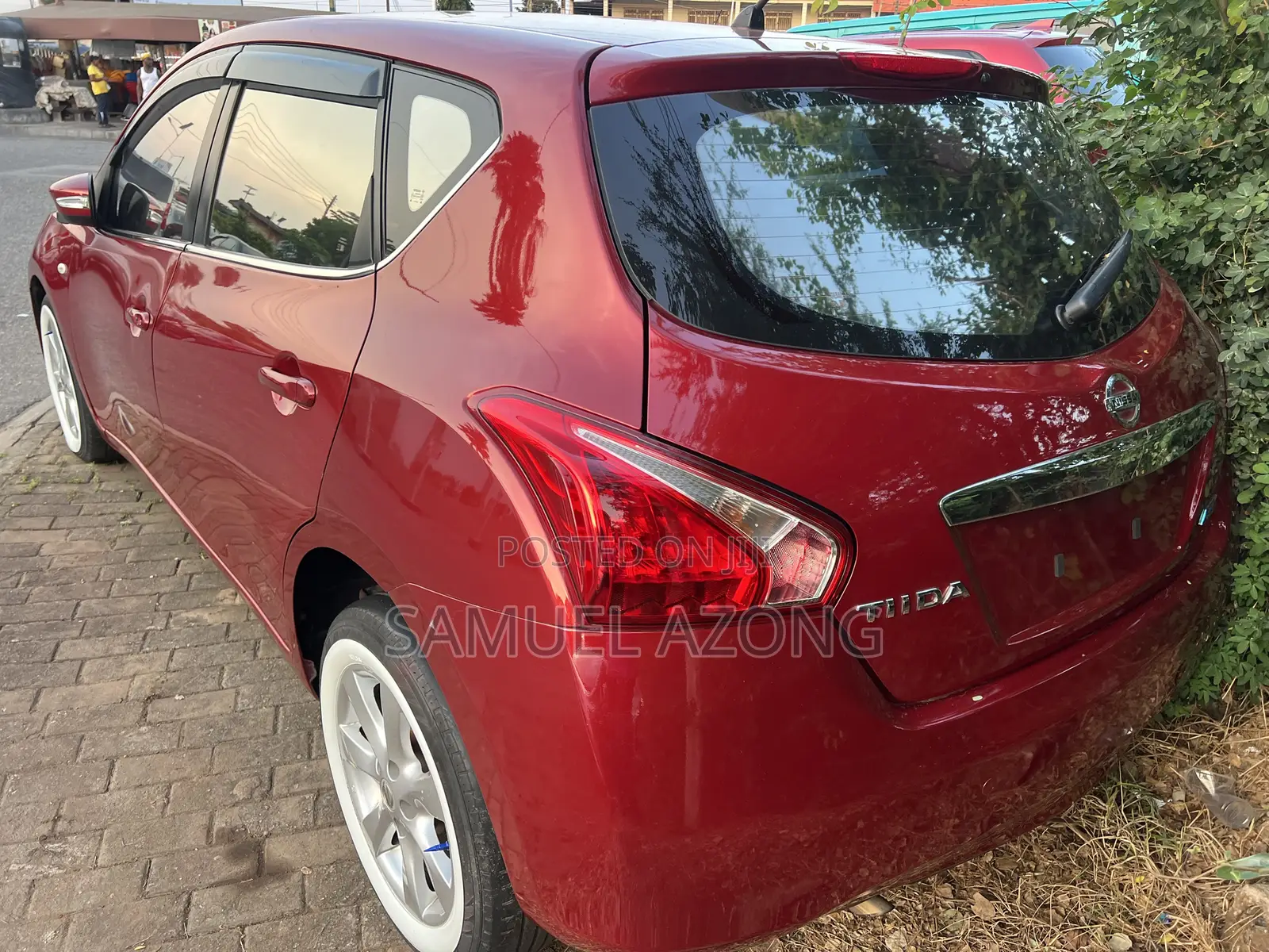 Nissan Tiida 1.5L 16V 2014 Red