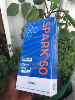 New Tecno Spark 50 128 GB Gray