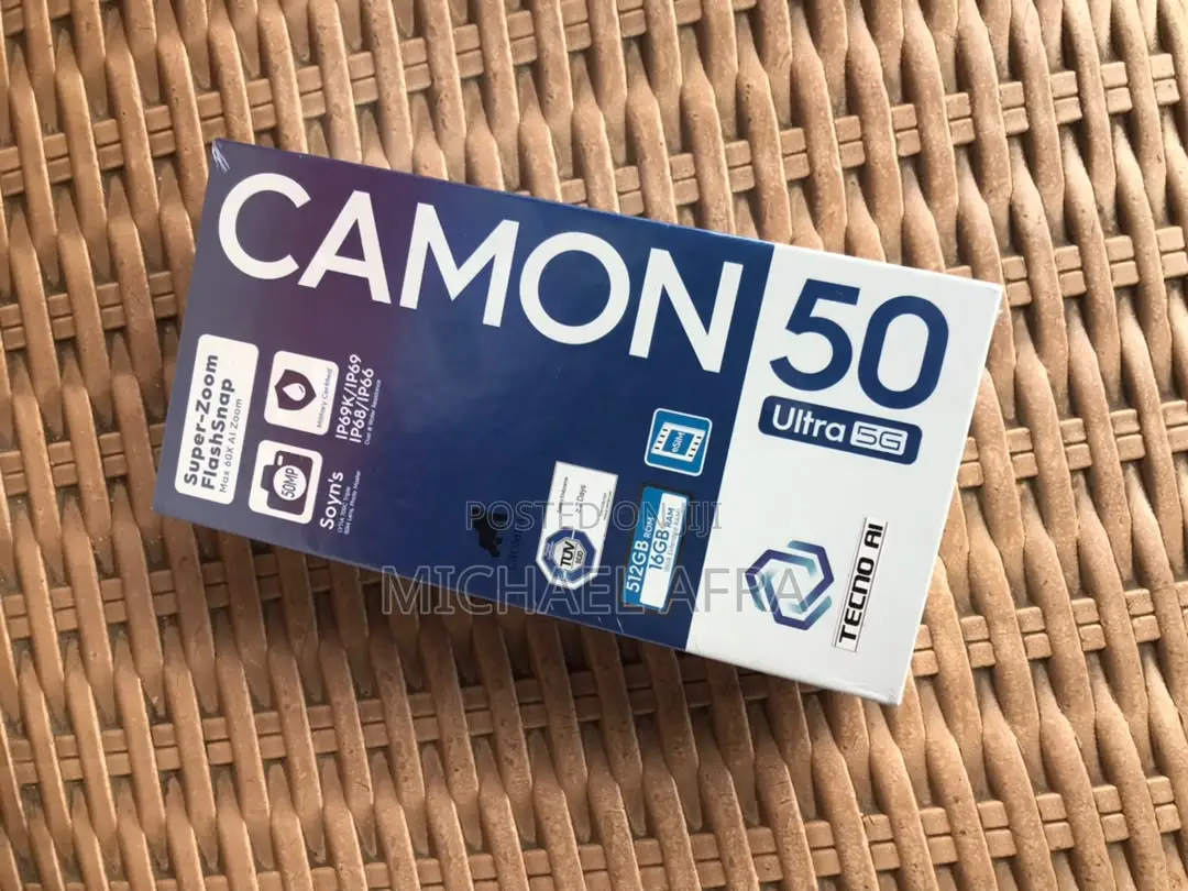 New Tecno Camon 50 Ultra 512 GB Gray