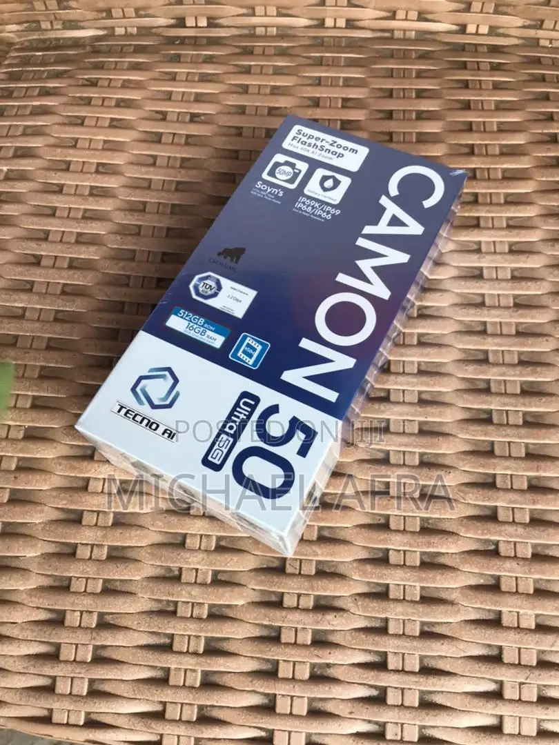 New Tecno Camon 50 Ultra 512 GB Gray