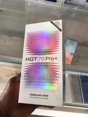 New Infinix Hot 70 Pro 5G+ 256 GB Black