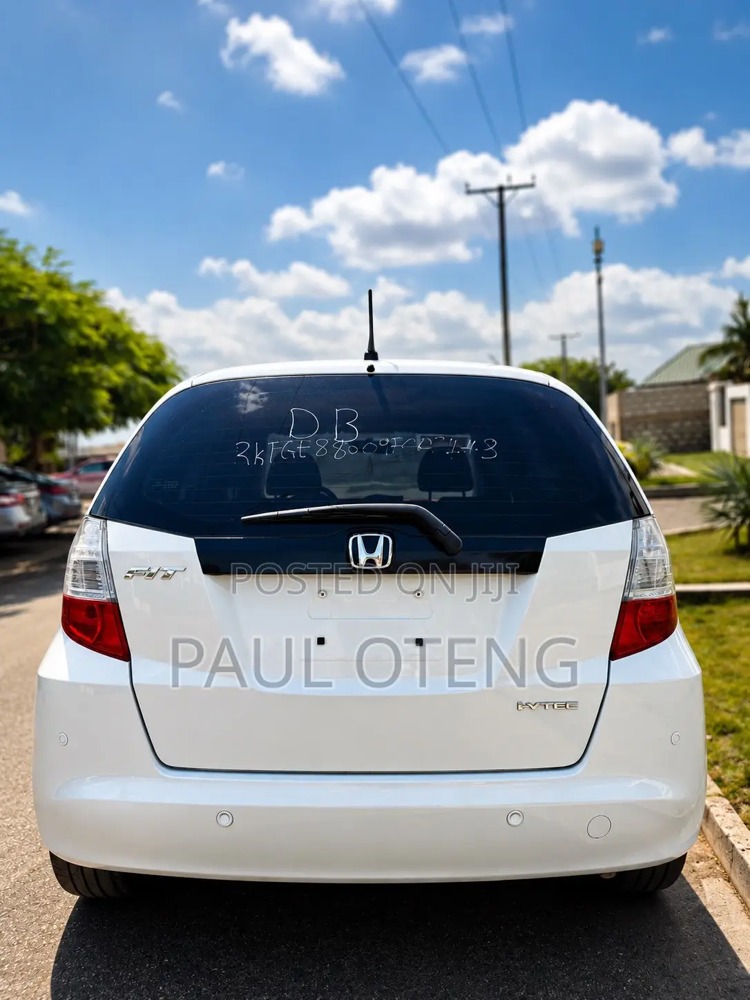 Honda Fit Automatic 2010 White