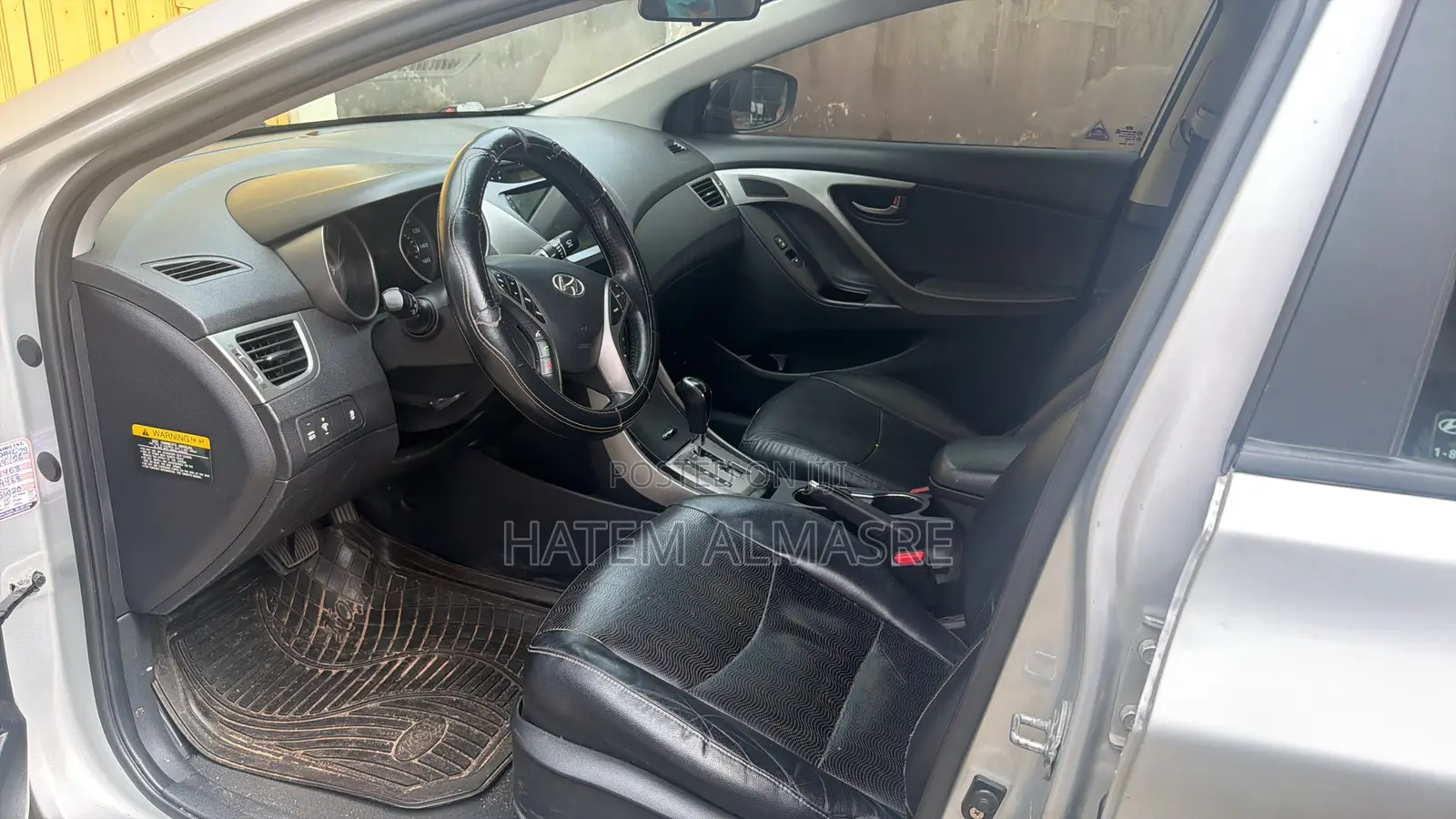 Hyundai Elantra GLS Sedan FWD (1.8L 4cyl 6A) 2013 Silver