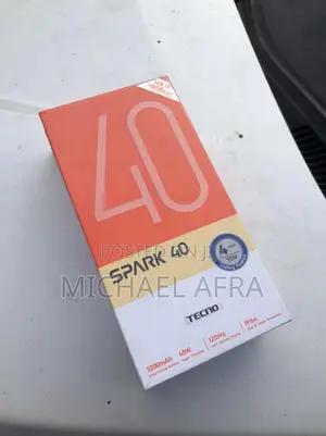 New Tecno Spark 40 128 GB Black