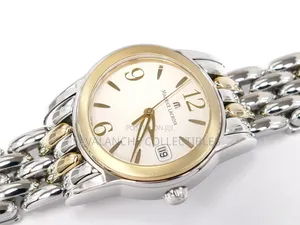 Maurice Lacroix Two-Tone Vintage Ladies Watch 34mm Case Size.