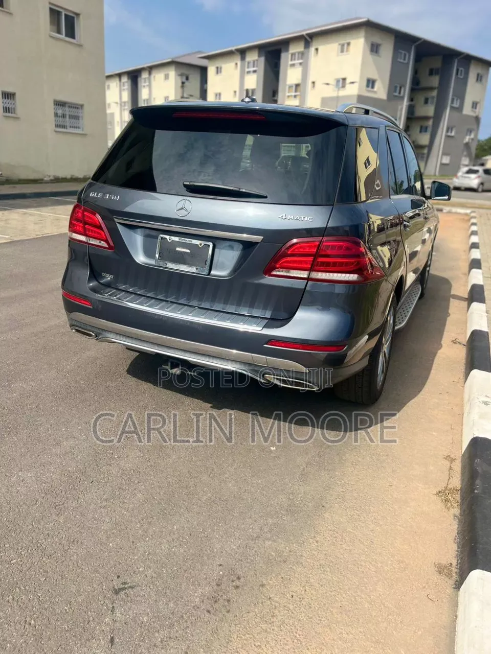 Mercedes-Benz GLE-Class 2016 Blue