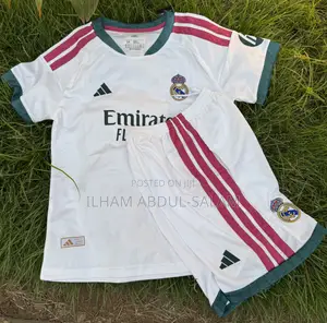 Real Madrid Home Kids Jersey
