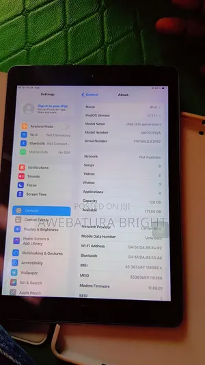 Apple iPad 9.7 128 GB Silver