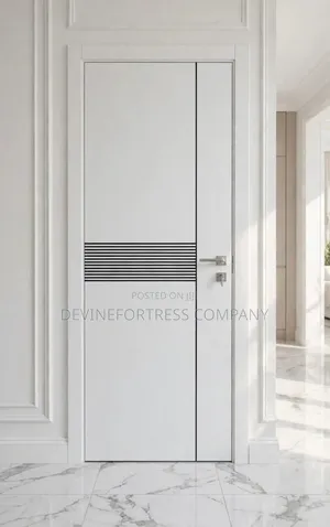 High Quality PVC Bedroom Doors White Colors